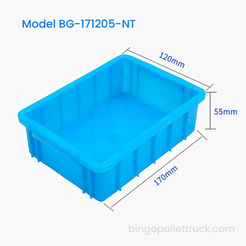 กล่องโท้ตพลาสติก HDPE ขนาด 0.8 ลิตรสำหรับสกรูและตัวยึดขนาดเล็ก