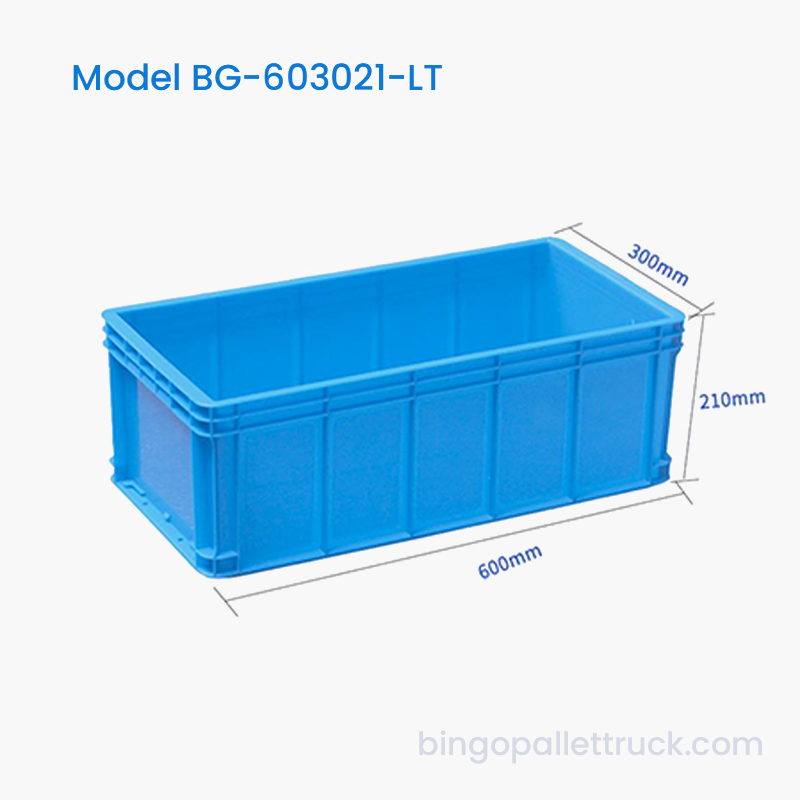 กล่องพลาสติกโลจิสติกส์ HDPE ขนาด 31 ลิตรสำหรับการคัดแยกคลังสินค้า
