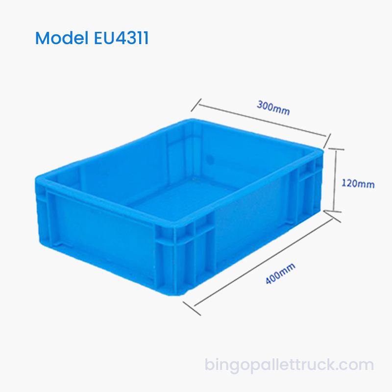 กล่องโท้ตมาตรฐาน EU ขนาด 10 ลิตรสำหรับสินค้าจิปาถะในซุปเปอร์มาร์เก็ต