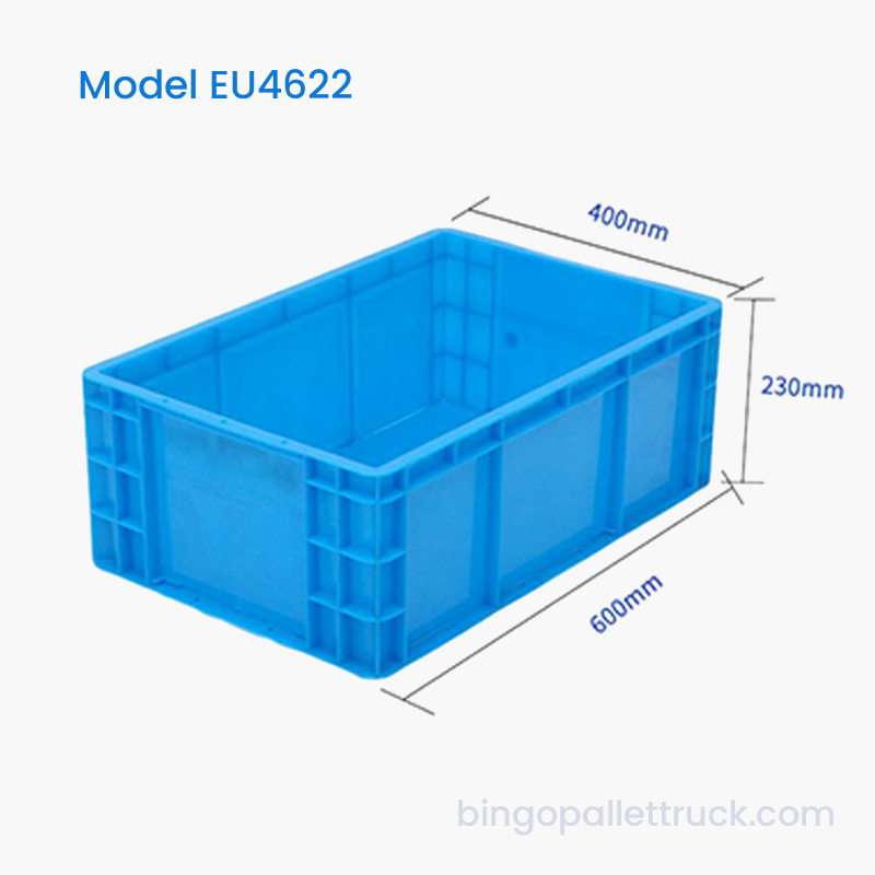 กล่องโท้ท EU ความจุขนาดใหญ่ 44 ลิตรสำหรับการจัดเก็บจำนวนมาก