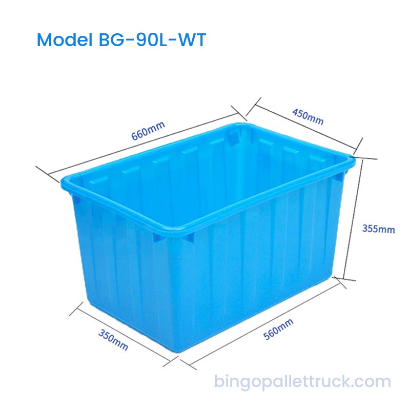 ถังเก็บน้ำ HDPE ขนาด 90 ลิตรสำหรับเก็บน้ำในบ้าน