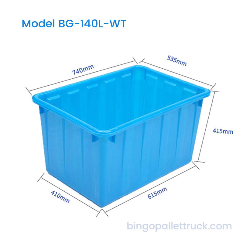 ถัง HDPE ขนาด 140 ลิตร สำหรับการจำหน่ายของเหลวจำนวนมากทั้งขายปลีกและขายส่ง
