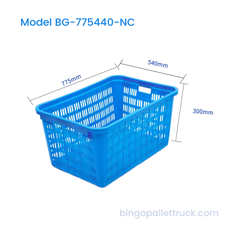 ลังพลาสติก HDPE ขนาด 144 ลิตรผลิตตะกร้าสำหรับผลไม้ซุปเปอร์มาร์เก็ต