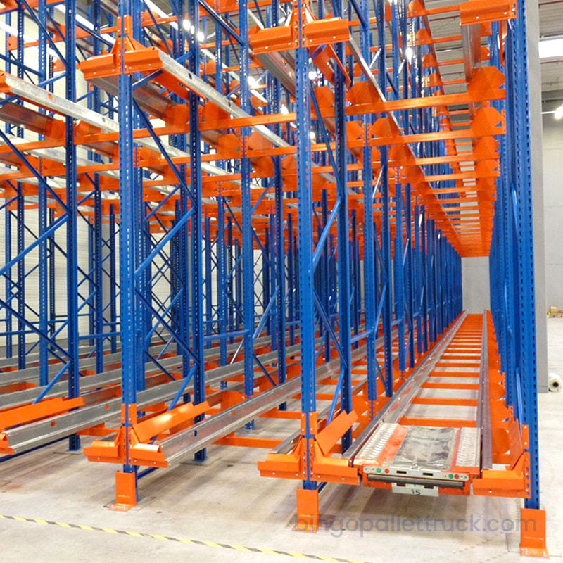 ชั้นวาง Shuttle Pallet แบบกำหนดเองสำหรับโซลูชันการจัดเก็บอัตโนมัติสำหรับงานหนักอัจฉริยะ