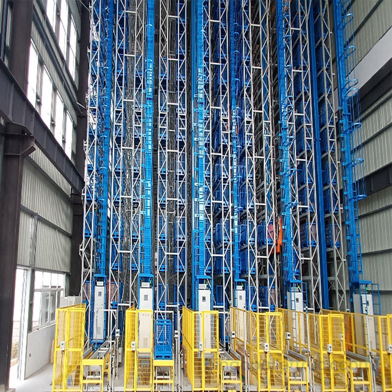 ASRS Racking แบบกำหนดเองสำหรับโซลูชันการจัดเก็บข้อมูลอัจฉริยะอัตโนมัติเต็มรูปแบบสำหรับงานหนัก