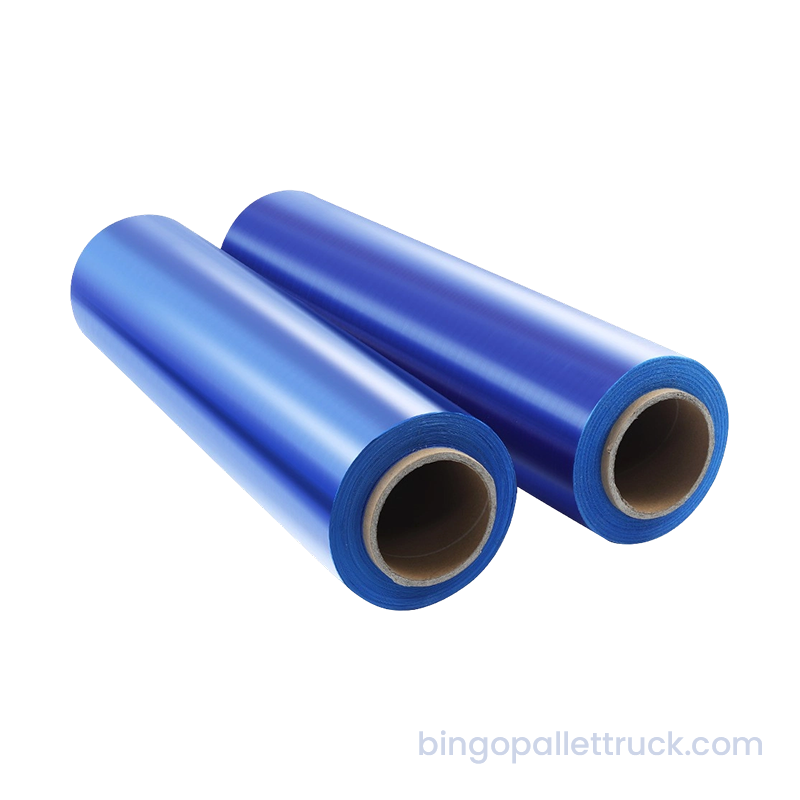 ฟิล์มยืด LLDPE สีน้ำเงินความแข็งแรงสูงสำหรับบรรจุภัณฑ์